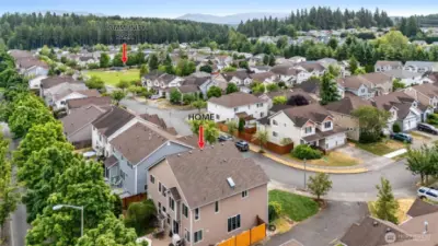 Enjoy easy access to a nearby community park.