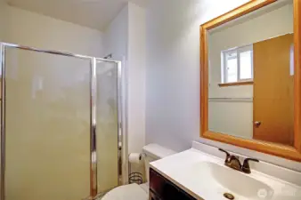 Attached bath to Primary bedroom.