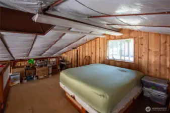 Hangar loft area