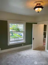 Classic millwork throughout the home.