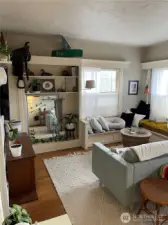 Apt D - Living area