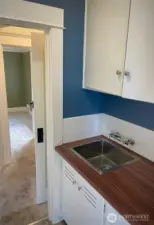 Kitchen view of another unit.