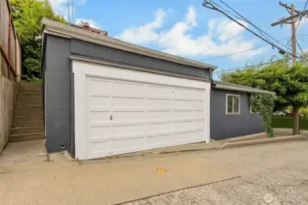 Second garage.