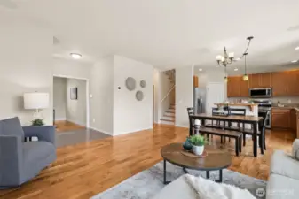 Easy living with the open concept main floor