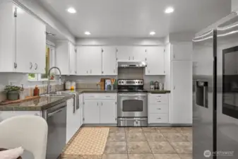 Lots of cabinets.