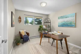 3rd bedroom (staged as an office)