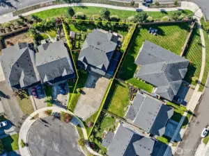 What a great lot and look at all that driveway!