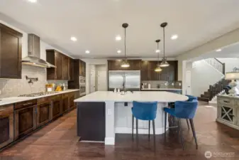 Massive built in fridge