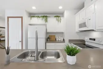 Perfectly sized kitchen for everyday living