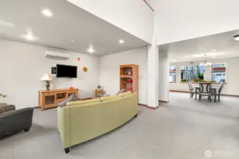 Downstairs common area