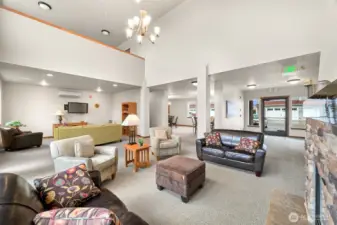 Downstairs common area