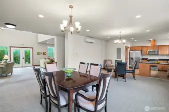 Downstairs common area