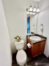 Guest/Powder room on main floor