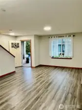 Welcome Home!  New flooring and paint