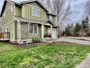 Rare private corner lot with no immediate neighbors on any side or behind