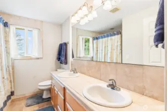 Main bathroom on first floor