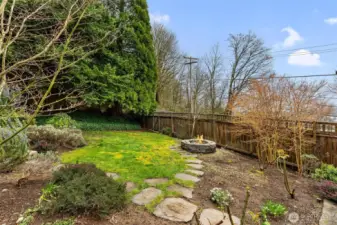 Enjoy summer nights at the firepit