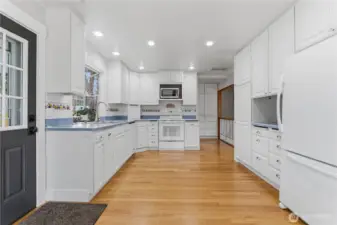 Rear Entrance with Kitchen