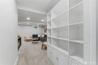 Basement Storage