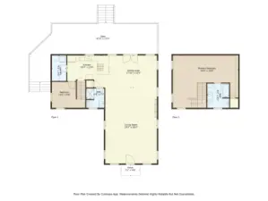 Floor plan for the Main home