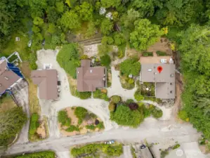 3 homes in one! Great for multigenerational living, family compound, urban homestead, rentals or keep as AirBnb's for income.