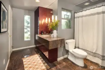 Main floor bathroom