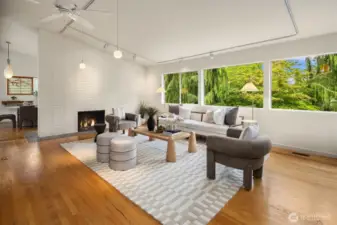 Living room on main floor