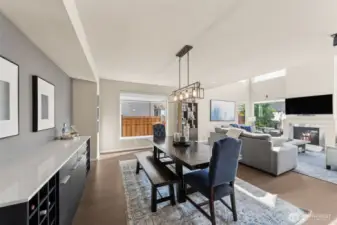 Another view of the dining room