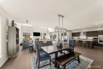 What a great space for entertaining and doing life!