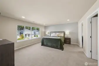 Primary suite is huge!