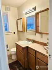 Main floor bathroom
