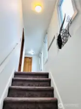 Stairs to the upstairs