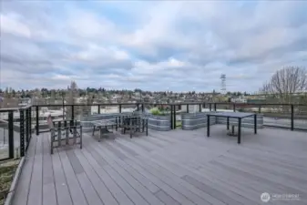 Rooftop deck to enjoy those long summer nights!