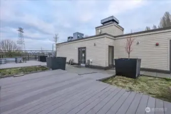 Rooftop deck to enjoy those long summer nights!