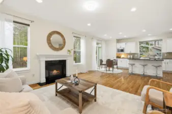 Wonderful flowing flowplan with open kitchen and great room