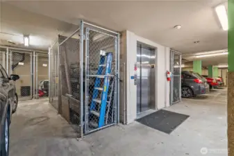 Designated unit storage in garage (#25)