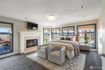 Primary bedroom upstairs