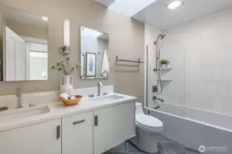 upstairs bathroom