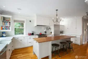 The heart of the home and where everyone gathers, the kitchen.