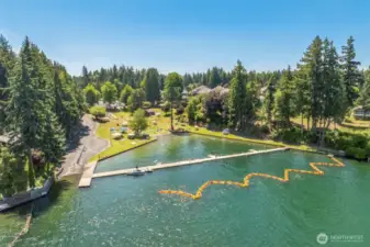 Private park boat launch access!
