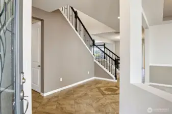 View as you enter the home