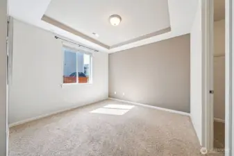 Office/ den on main floor with walk in closet