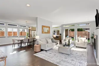 Designed to flow perfectly from inside to outdoors!