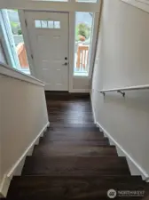 Stairs from main level