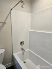 Lower level bath