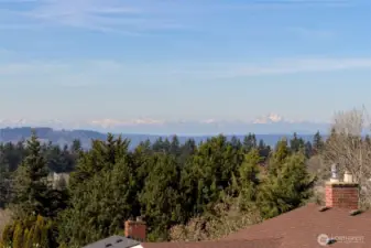 Bedroom with Olympic Mountain Views