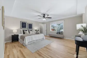 HUGE Primary Bedroom