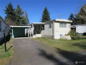 VACANT 2 Bedroom w/ 2 Bath, 672 Sq Ft in Central Marysville Senior Park. LOT RENT IS ONLY $640 P/M.