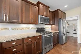 Notice the extra-large walk-in pantry!