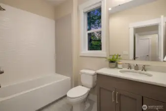Upper level bedroom suite